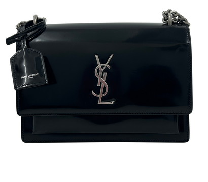 Sunset, 1.240&euro;, Bolso, Negro, Cuero - Charol, Vista frontal